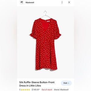 New Madewell Dress